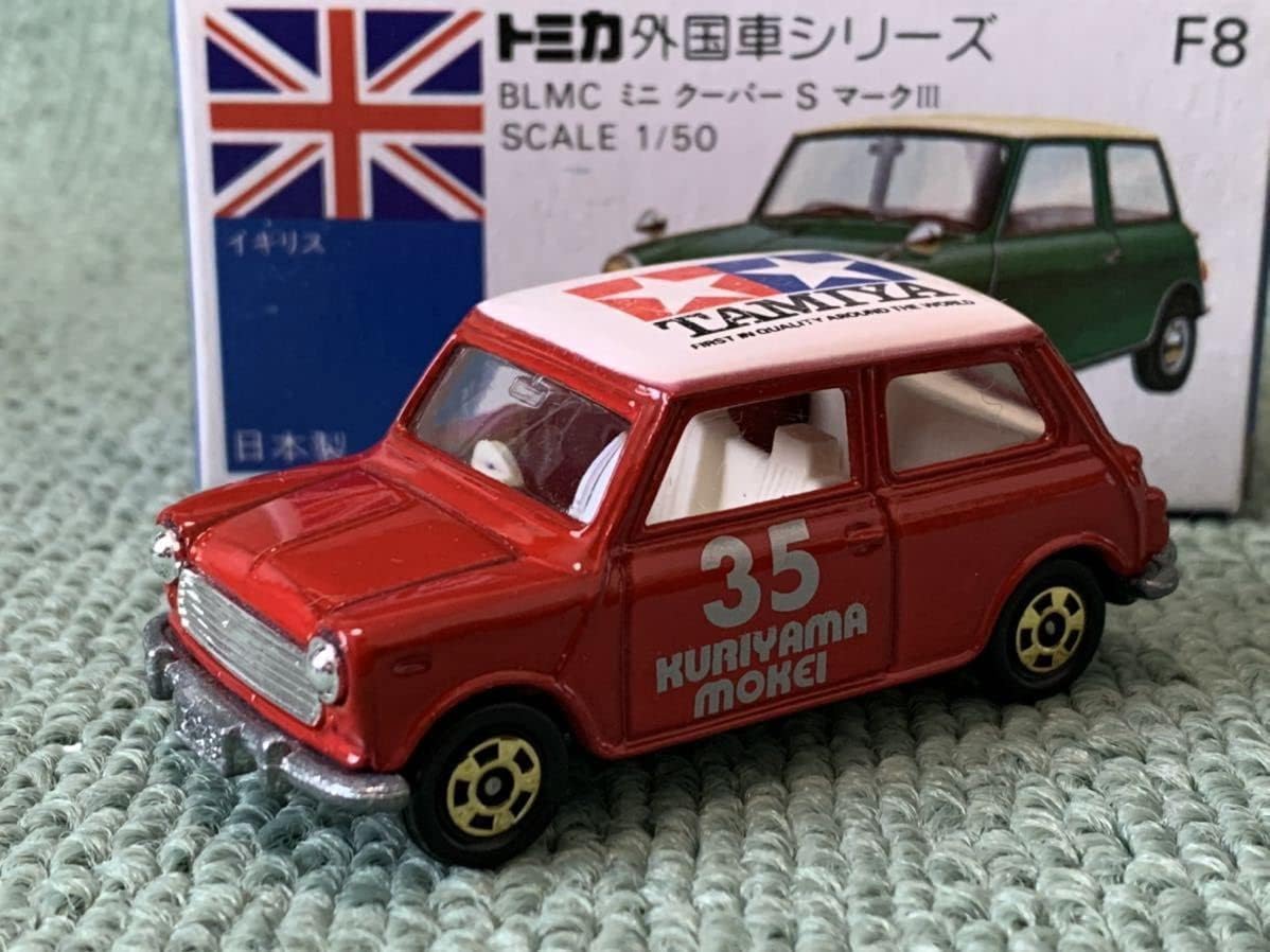 ミニクーパー トミカ 青箱 クリヤマ模型 タミヤ 赤