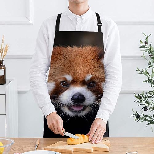 Miniatura 2 de SSOIU Delantal de cocina, tortuga marina, mundo del mar, azul océano, delantal de cocina para hornearbarbacoa, hombres y mujeres, unisex,