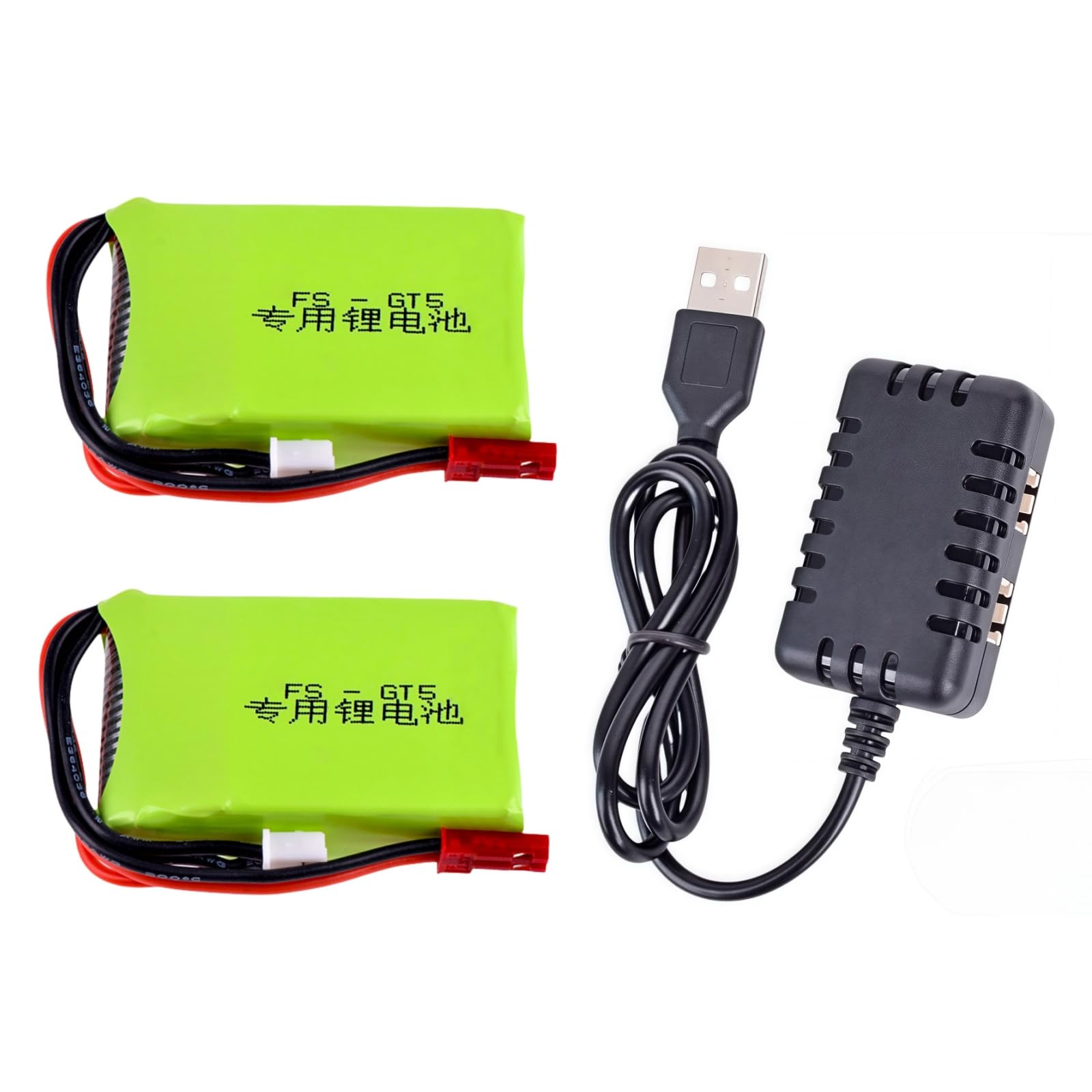 Amazon.co.jp: Itexkun 2個 7.4v 1000mah 2S RC リポバッテリーと充電
