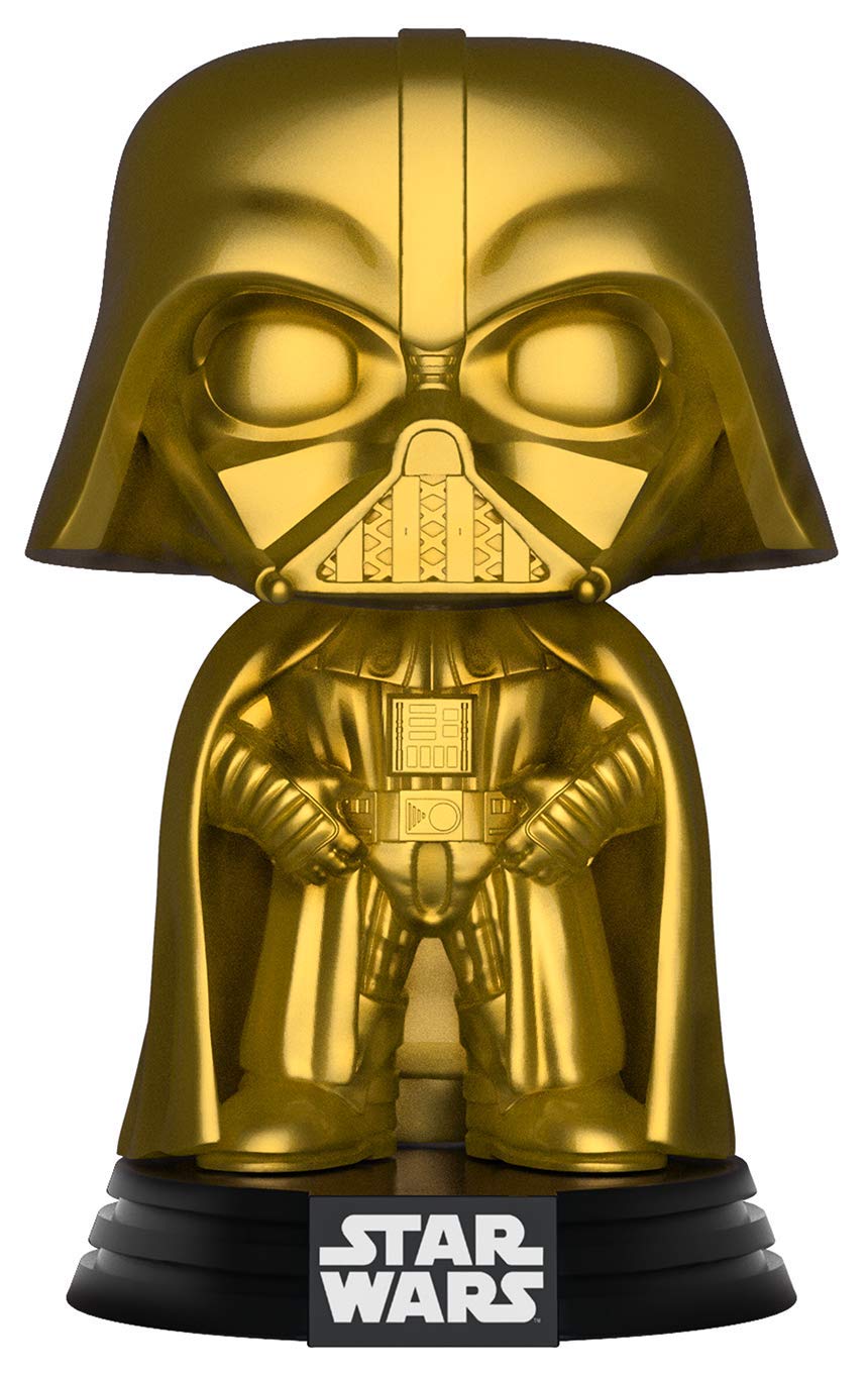 POP! Star Wars Darth Vader Gold Pop Vinyl Figure #157 Exclusive ...