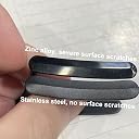 BIFANXI® Nylon Strap Suitable for Whoop 5.0 | Knit Bands Slim Lightweight Design, Scratch Resistant, Easy Fit | Stone-Rose Gold Frame/5.0 gallery image