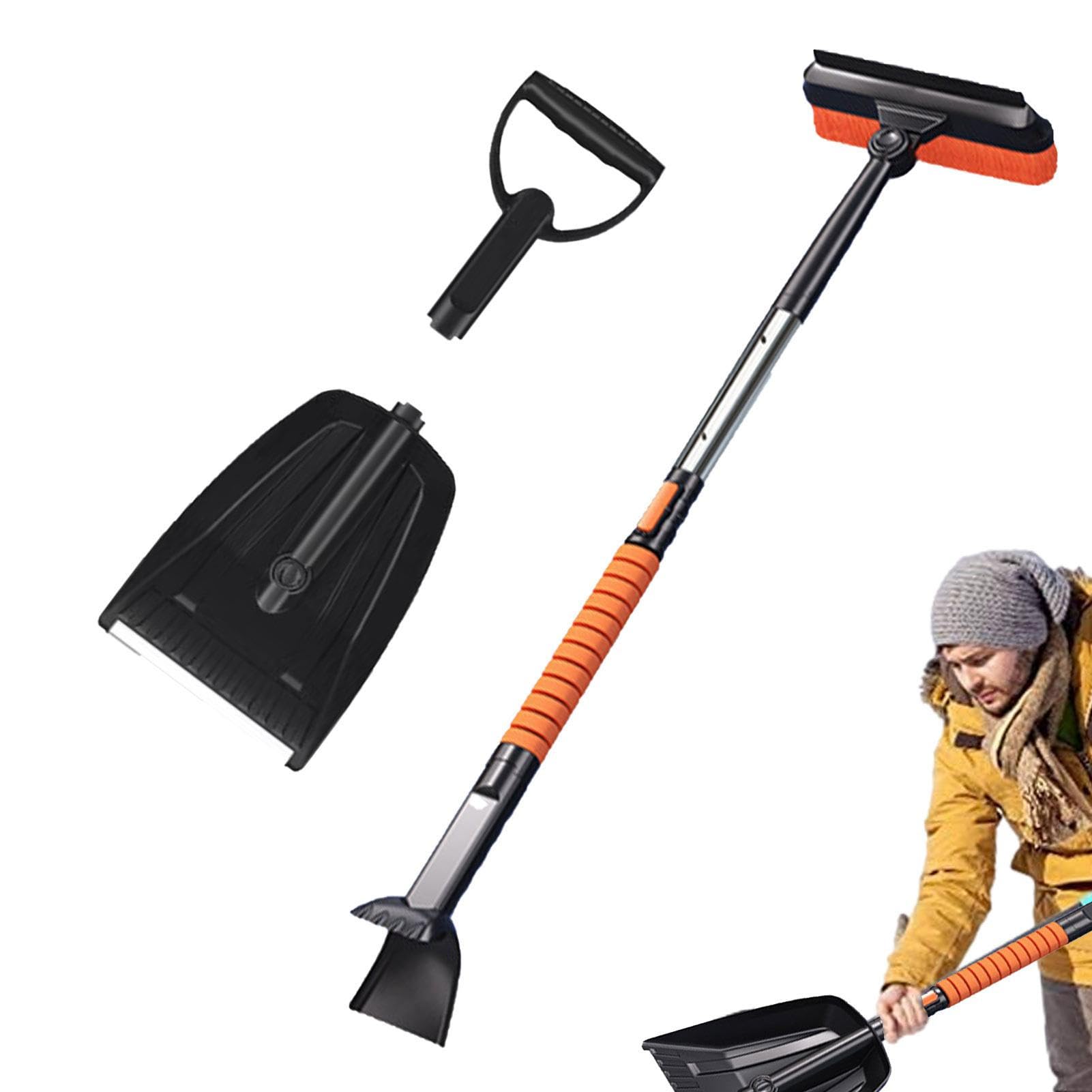 Pala de Nieve Extensible Plegable Desmontable Gran Capacidad