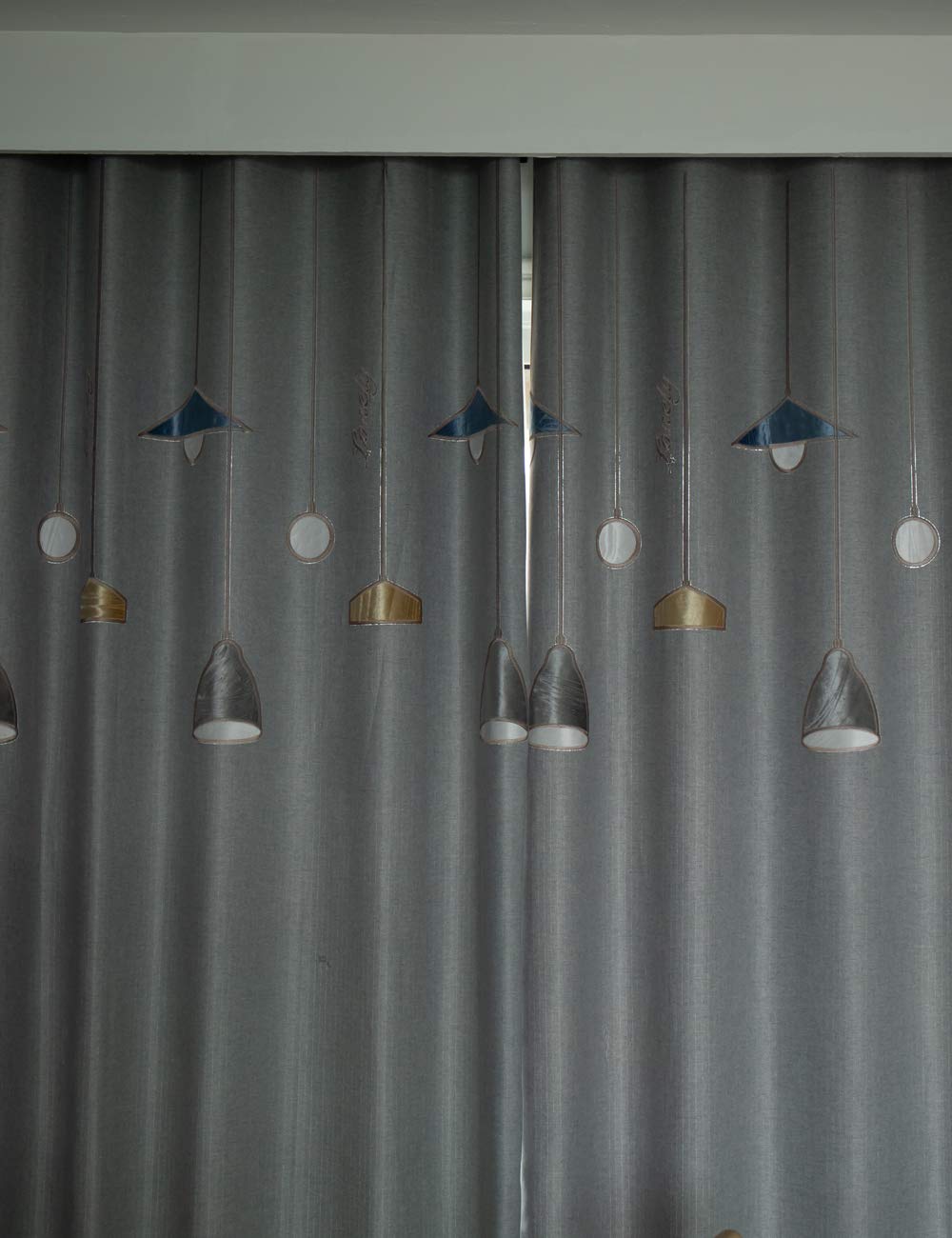Lactraum Tenda cuscino fai da te in tessuto per cucire e decorare il soggiorno, ricamo in tutte le case, resistente alla luce, altezza 280 cm