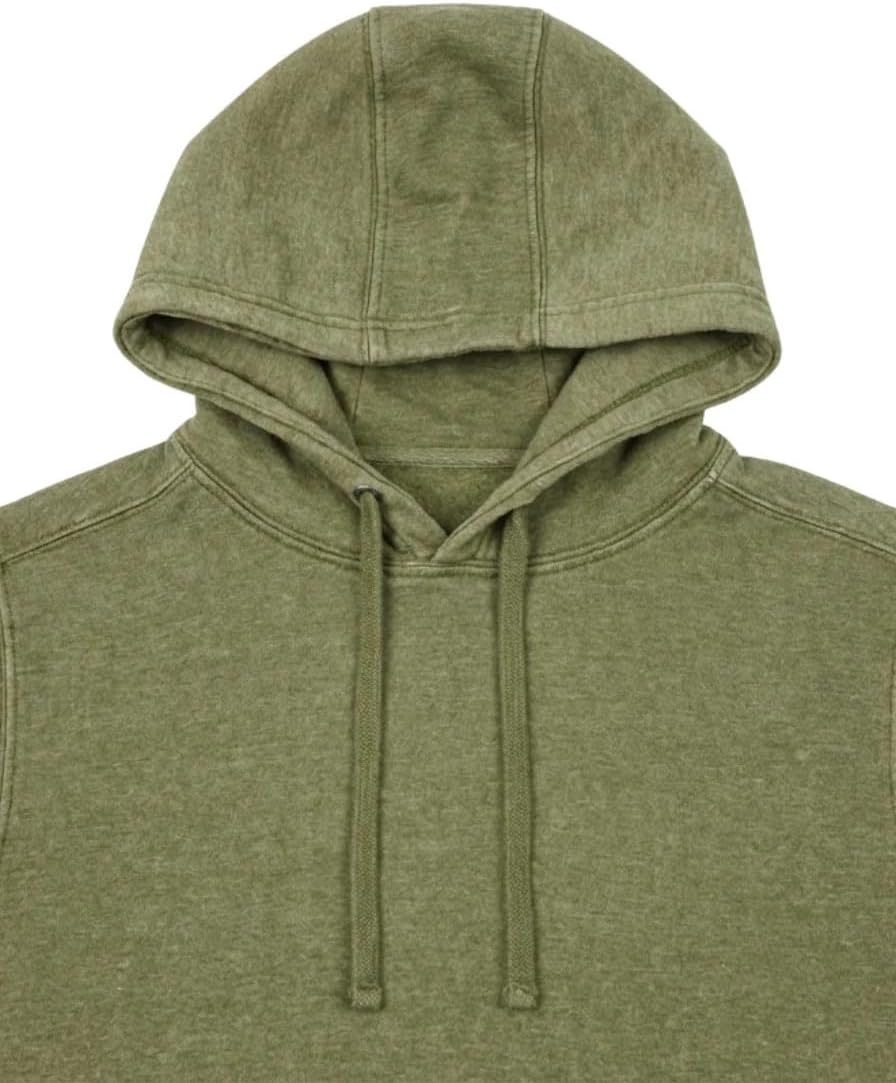 Vintage Fleece Unisex Hoodie, Pullover Hooded Washed Sweatshirt for Men and Women Style 617 Print Ready Blanks - Image 7