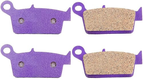 SCITOO FA131 Pastillas de freno para Honda Dream 50R 2004 pastillas de freno traseras de fibra de carbono