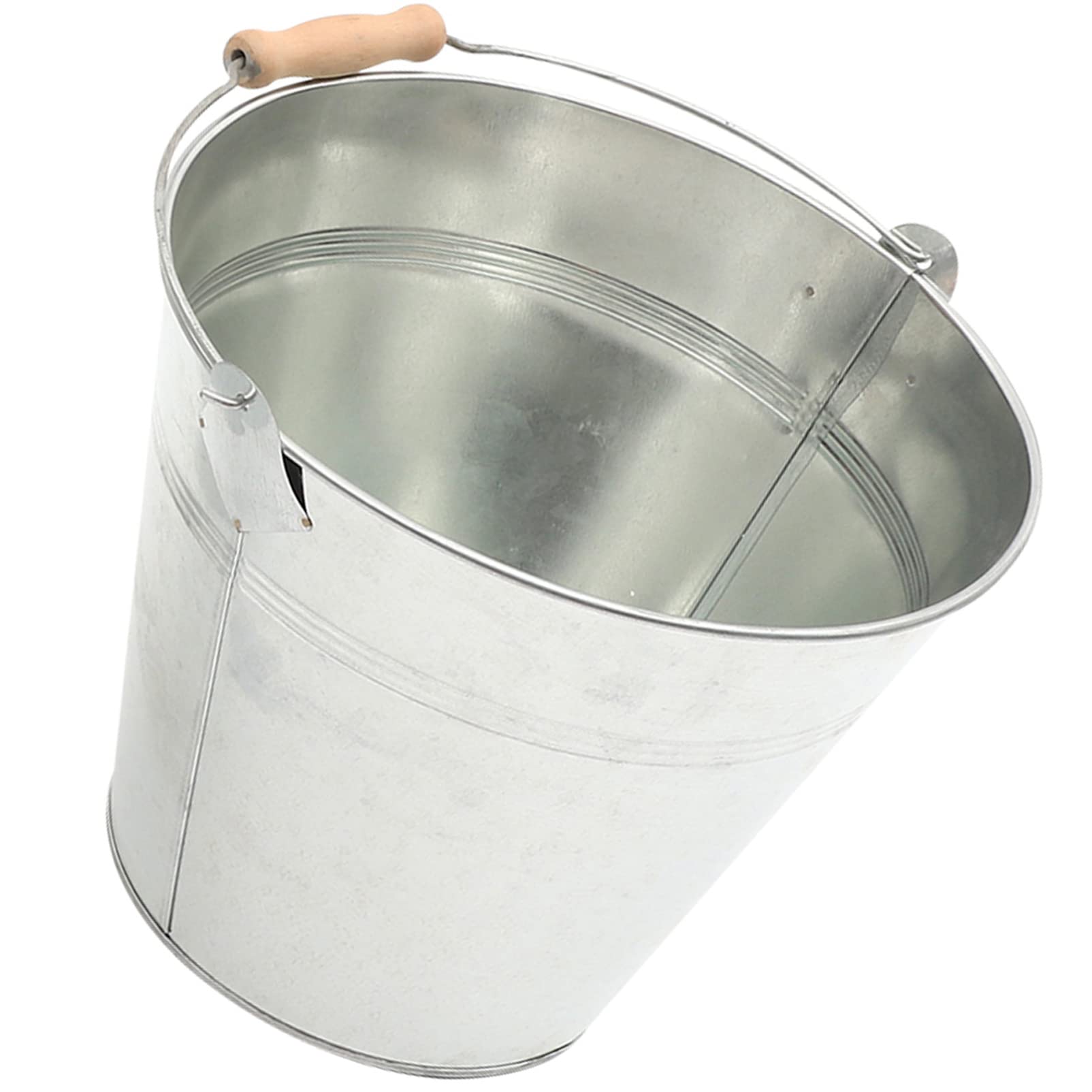 Operitacx Cubo De Ceniza De Chimenea De Metal: Incinerador De Jardín De Hierro, Multipropósito, Incluye Soporte De Almacenamiento, Puerto De Escape, Adecuado Para Templos, Jardines, Balcones