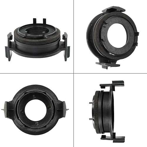 Miniatura 3 de H7 - Adaptador de bombilla LED para faros delanteros, soporte de base de bombilla compatible con B-M-W serie 3 E46, paquete de 2