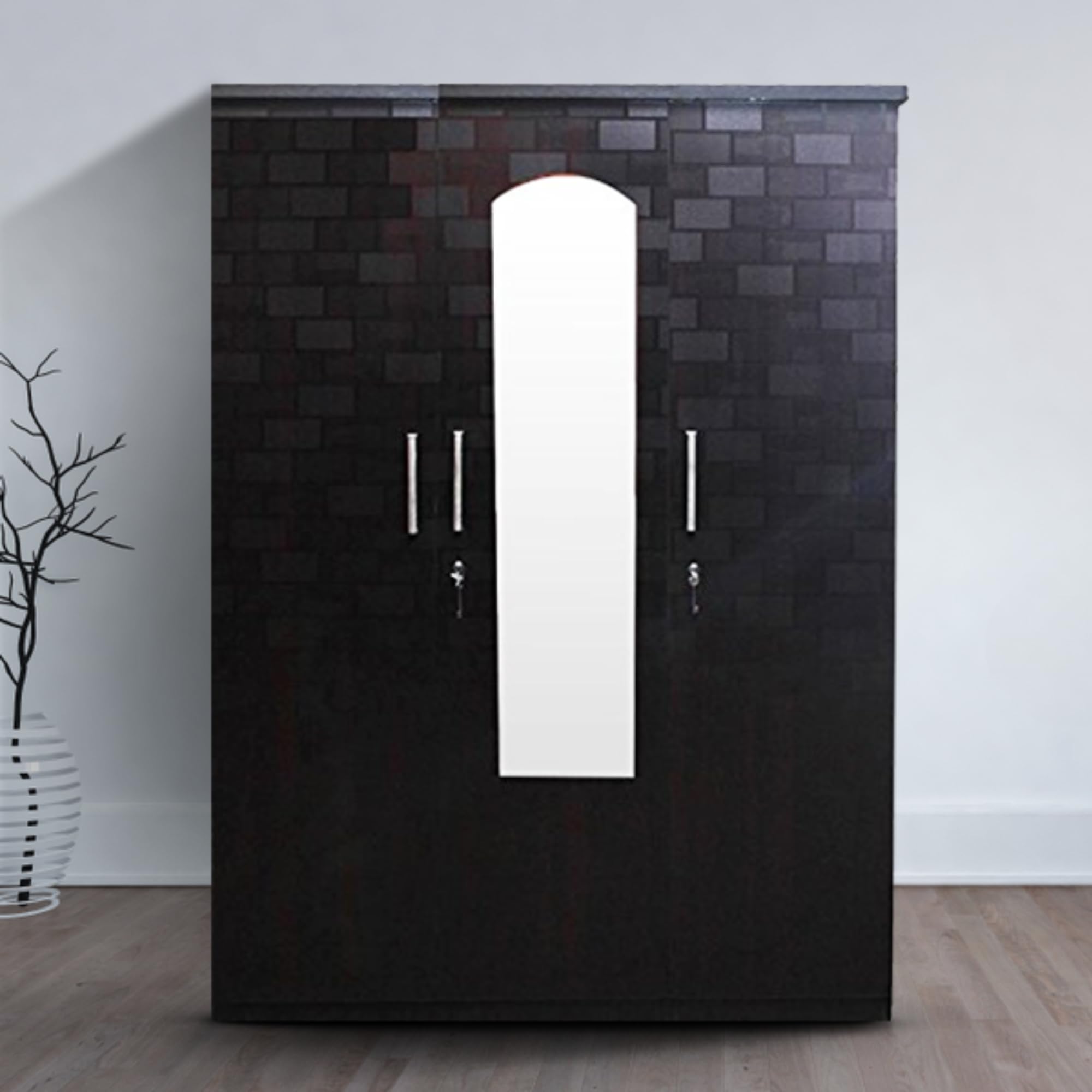 Nova Furnitures Caspian Furnitures Engineered Wood Brick Textured