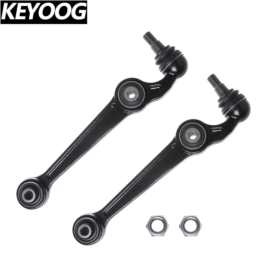 KEYOOG 2Pcs K620149 Front Lower Control Arm and Ball Joint Assembly Fit for 2007-2012 Fo-rd Fusion,07-12 Lin-coln MKZ,2007-2011 Mer-cury Milan (Form 9/03/2006) Passenger & Driver Side Suspension