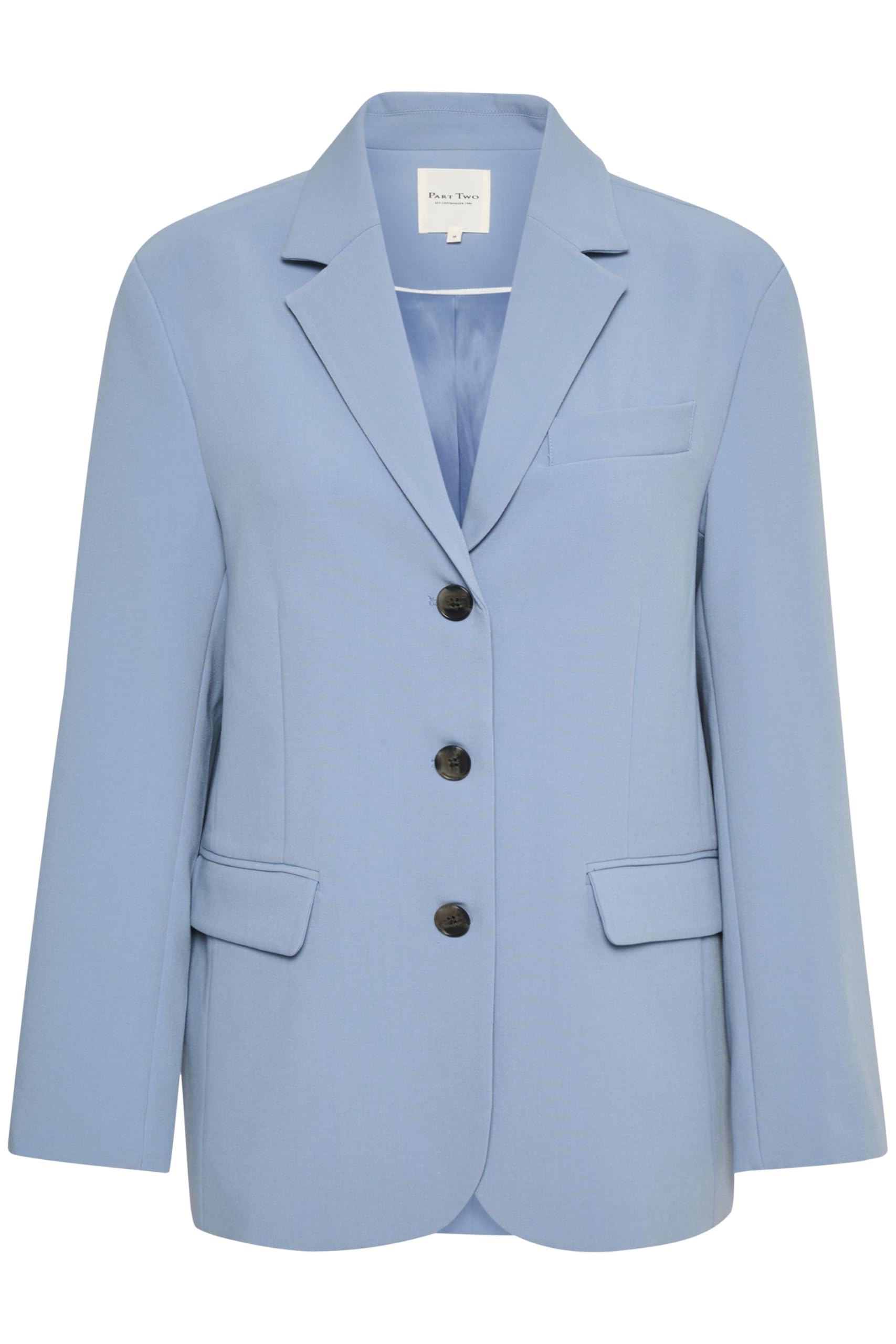 Part Two Elinapw Female Oversize Fit Long Sleeve Blazer, Faded Denim, 42 para Mujer