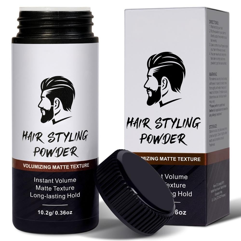 Hair Styling Powder Volumizing Matte Texture Instant Volume Long-lasting Hold for All Hair Types 10 2g 0 36oz