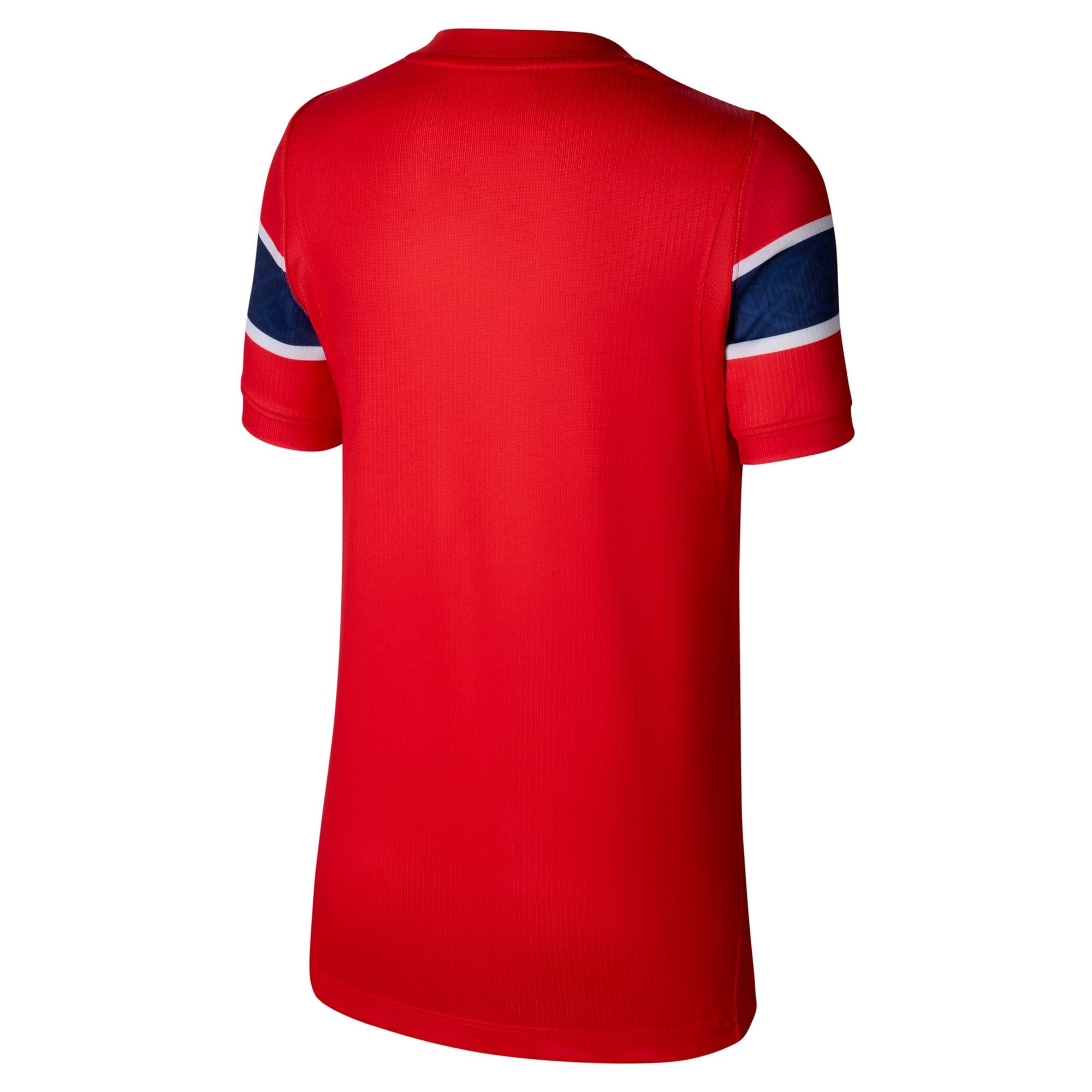 Norwegen 2026 Heimspiel Replika-Fußballtrikot mit Nike Dri-FIT-Technologie (ältere Kinder), IB5150
