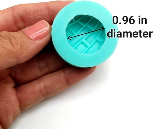 Miniatura 5 de Moldes de pan mexicano en miniatura, molde de tamaño miniatura de pan de concha, juego de moldes de pan dulce mexicano