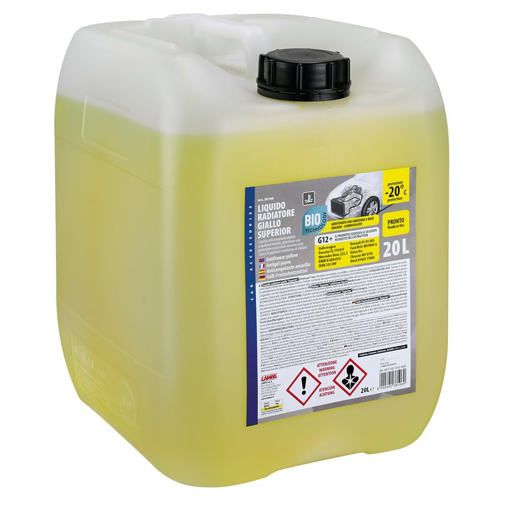 Lampa 38106 Liquide radiateur Jaune 20lt prêt (-20 C) Bidon