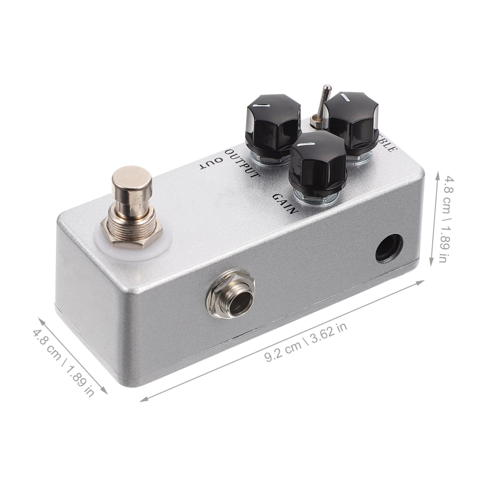 Sosoport 1Pc Overload Effector Guitar Processor Mini Recording Effect Device for Enhanced Sound Quality Durable Construction for Musicians and Guitarists