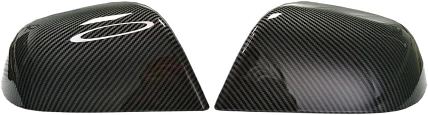 Car Rear Mirror Cover Cap Carbon Fiber Pattern Pattern Fit for Model 3 2018-2024/Model Y Exterior Side Mirror Cover