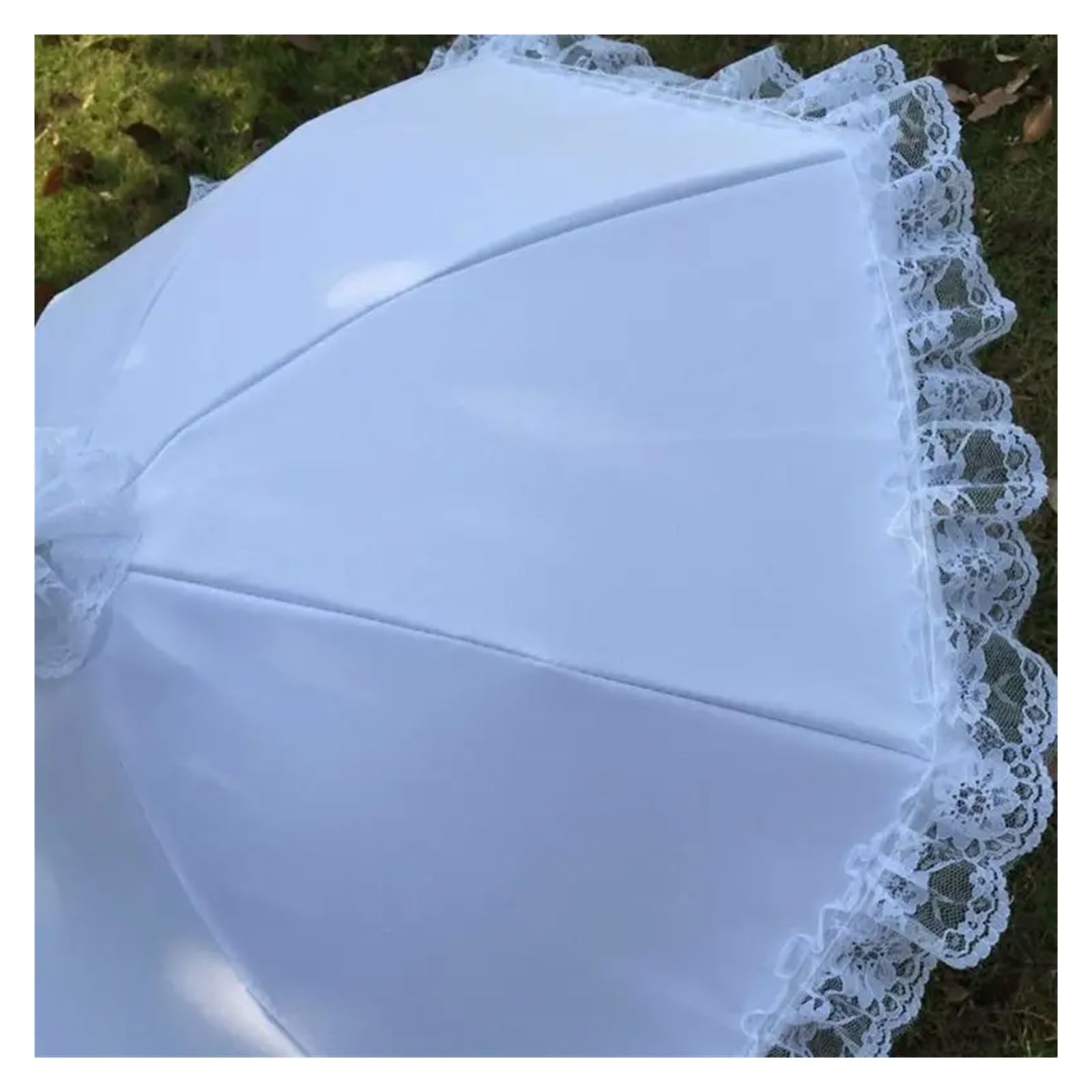 Koronkowa parasolka, Hollow Lace Parasol na śluby ślubne rekwizyty do zdjęć białe