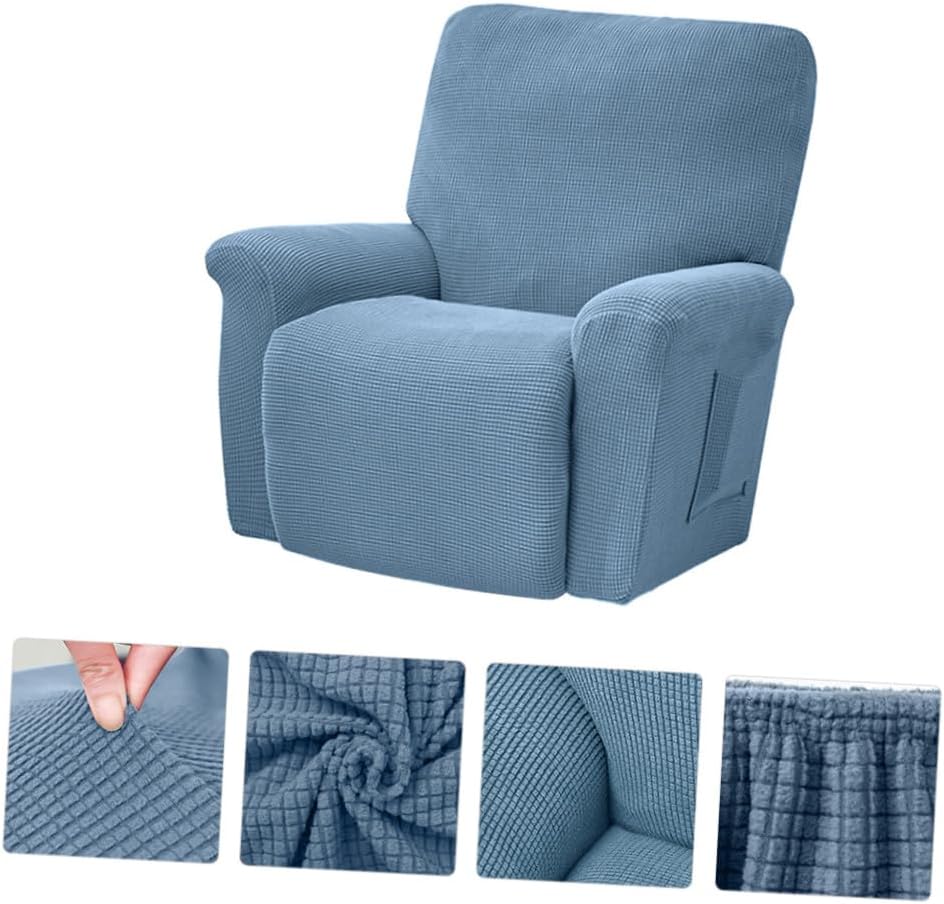 1pc Elastic Non- Recliner Chair and Comfortable Armchair Slipcover for Massage Sofa Fit Easy to Install Stylish Furniture Protector