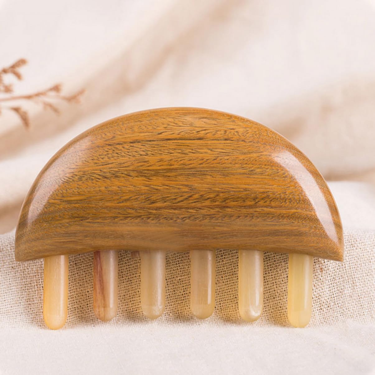 Homoyoyo Peigne à Dents Larges Pour Coiffure Lisse Cheveux Sans Emmêler Design Ergonomique Confortable Et Compact Pour Transport Facile