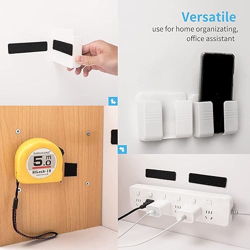 Miniatura 75 de Art3d - 40 juegos de puntos adhesivos de 1 x 1 pulgada, con parte trasera adhesiva, de doble cara, resistente (redondo)