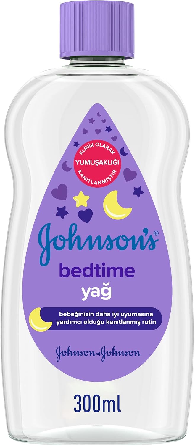 Johnson's Baby Bedtime Sakinleştirici Naturalcalm Aromalı Bebek Yağı (1 x 300 ml)