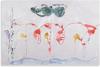 Aerie - Helen-Frankenthaler Picture Print Wall Art Poster Painting Canvas Posters Artworks Room Aesthetic 16x24inch(40x60cm)