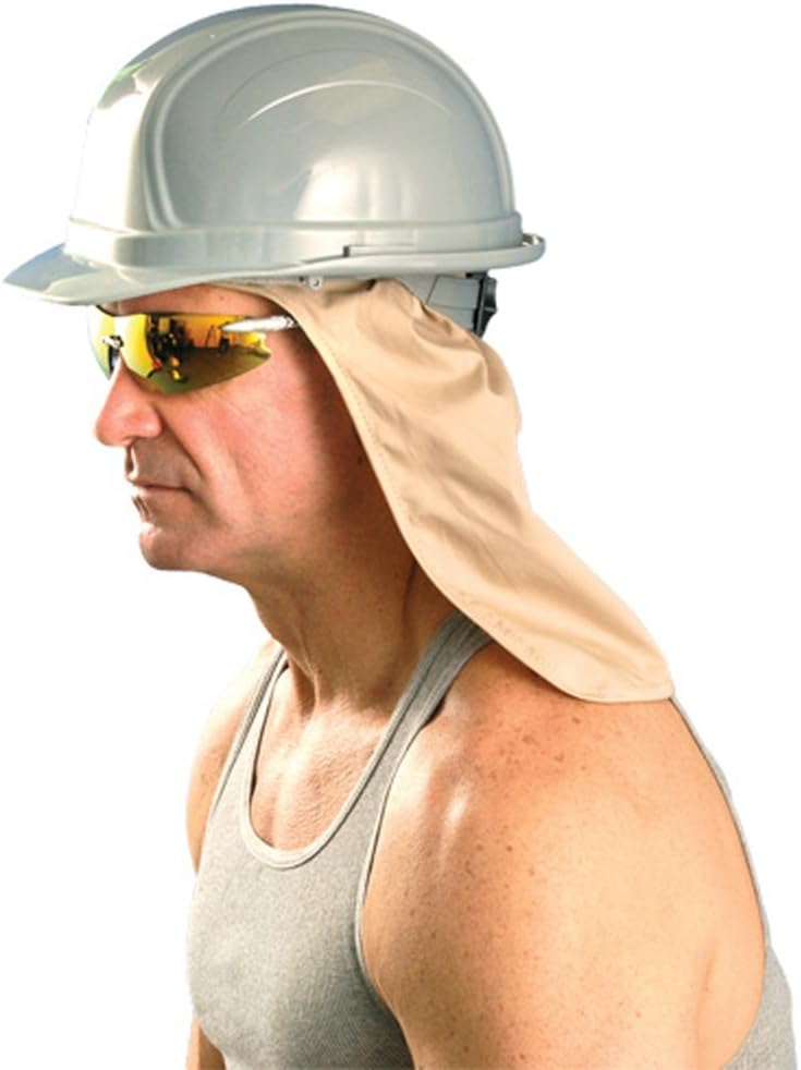 3PCK-Neck Shade - Reduce Sun Stress on Back of Neck - KHAKI