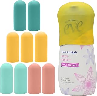TRANOMOS 9 Pack Leak Proof Sleeves for Travel Container, Toiletry Covers for Leak Proofing in Luggage, Silicone Travel Bottles Leak Proof Tool Fits Most Size Bottles,Elastic Sleeves Color