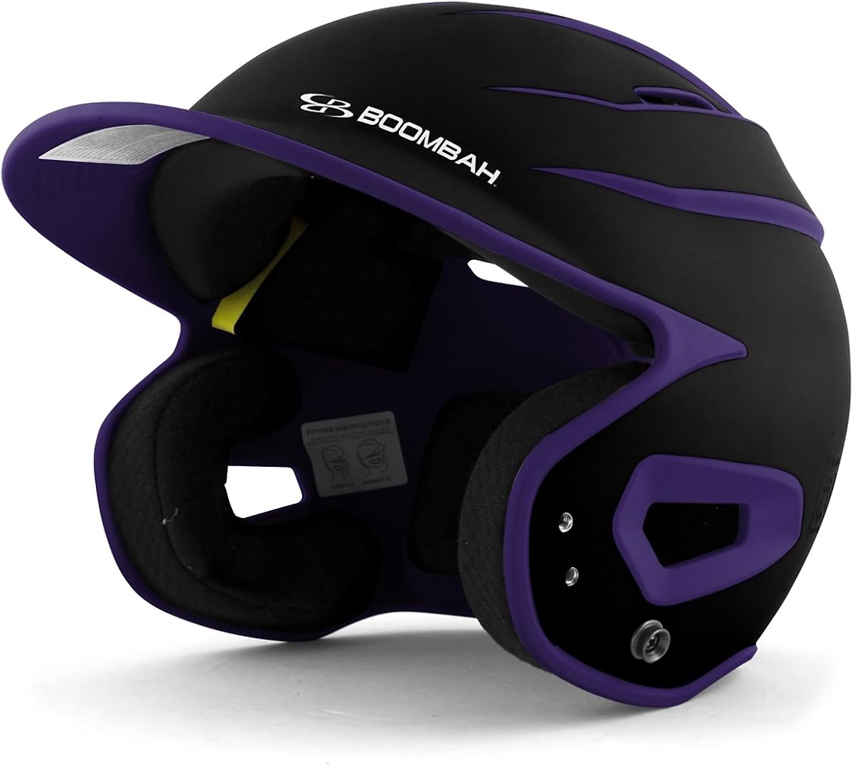 Boombah DEFCON Casco de béisbol/softbol perfil elegante - Múltiples opciones de color - 2 tamaños