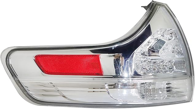 LABLT Car Tail Light Rear Brake Light Reverse Lamp Replacement for 2011-2015 Sienna 8156008040 Left Outer Tail Lights Cover Brake Stop Turn Signal Driver Side