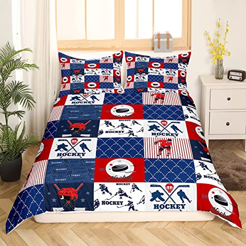 Housse de couette douce et anti-plis en microfibre pour lit double