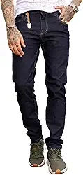 Calça Jeans Masculina Slim Fit Elastano Premium Com Chaveiro