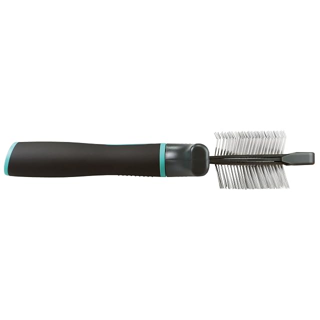Foto 2 de 3 de Zolux-Brosse Slicker Doble Flexible Talla M 7.2 x 5.5 x 21 cm Gama ANAH para Perros ZO-470810