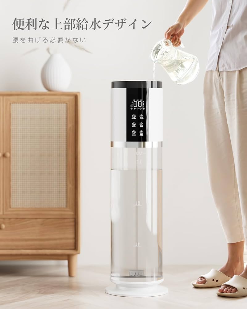 超音波式加湿器 多彩噴霧ノズル■インフル対策■装備多数■上美品■消臭OK■ インフルエンザ予防・対策】除菌・消臭 ウイルレスウォーター - ASA