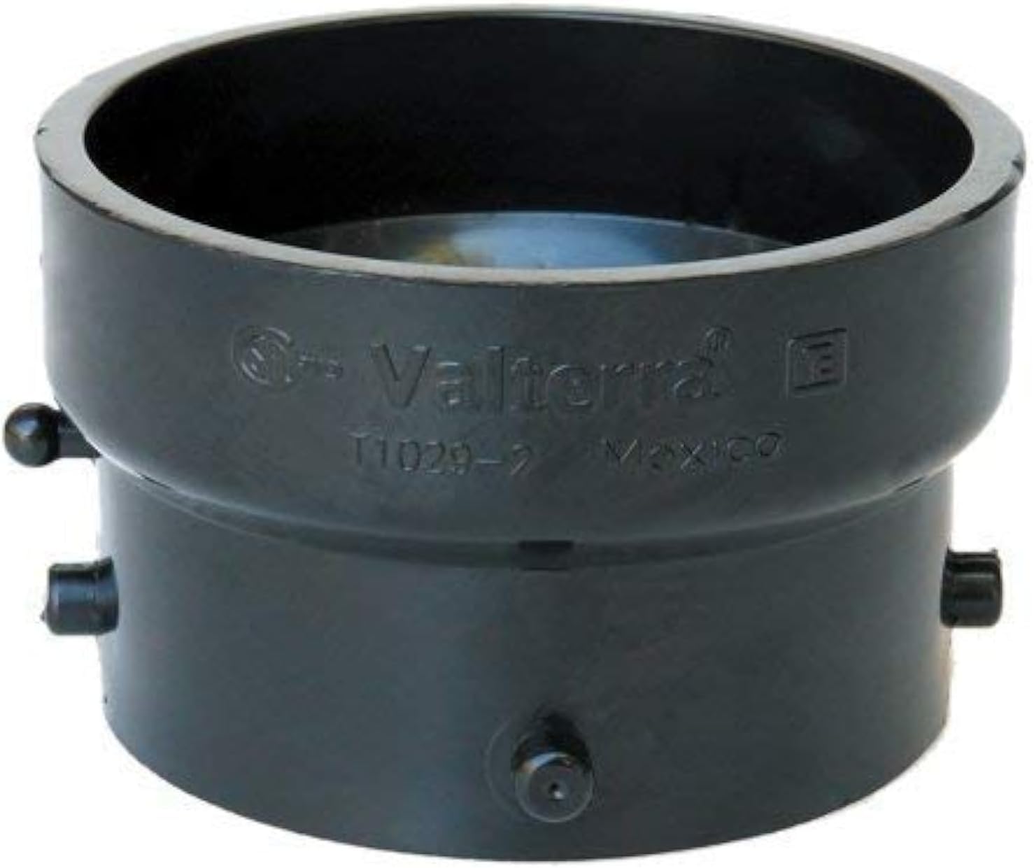 Valterra Black T1029-2 Termination Adapter-3" Slip Hub, Round (12)