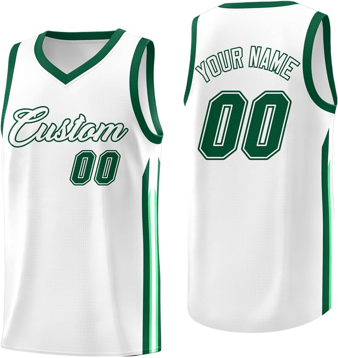 Personalized Your Own Basketball Jersey Sports Shirt Printed Custom Team Name Number Logo for Men Youth