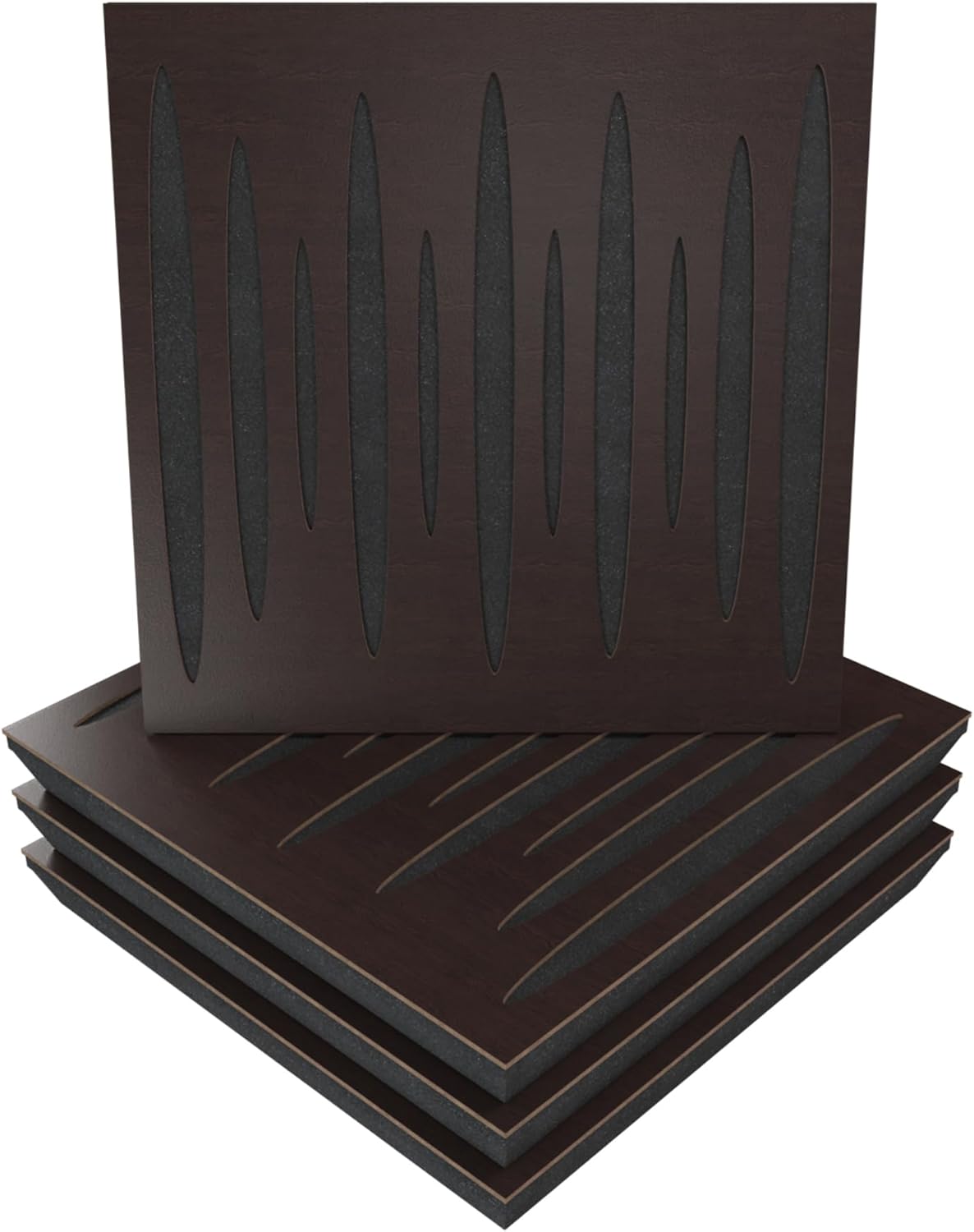 4 Pack — Sound Absorption-Diffuse Acoustic Panel | 50x50x5cm ...