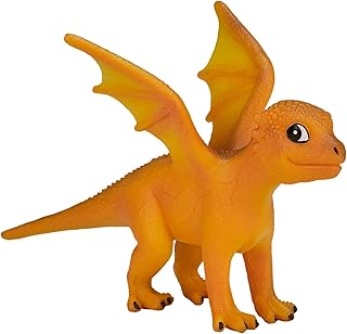 MOJO Baby Fire Dragon Realistic Fantasy Toy Replica Hand Painted Figurine