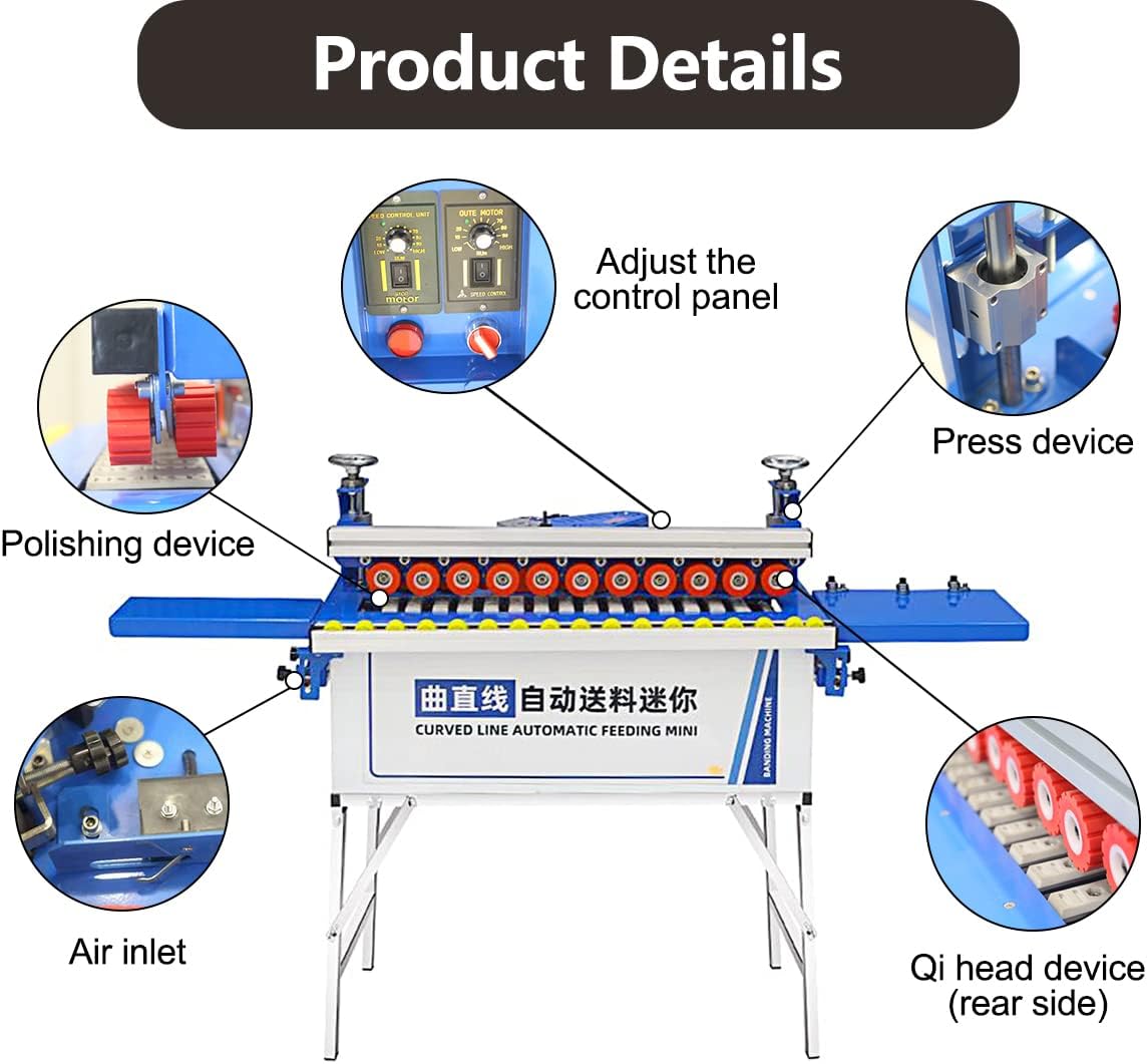 Automatic Woodworking Edge Bander Banding Machine Banding Machine Upgrade Dust-free Sealing Trimming Edge Bander