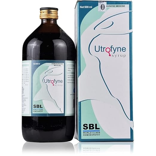 SBL's Utrofyne Syrup 500 ML Pack Of 1 Amazon.in Health