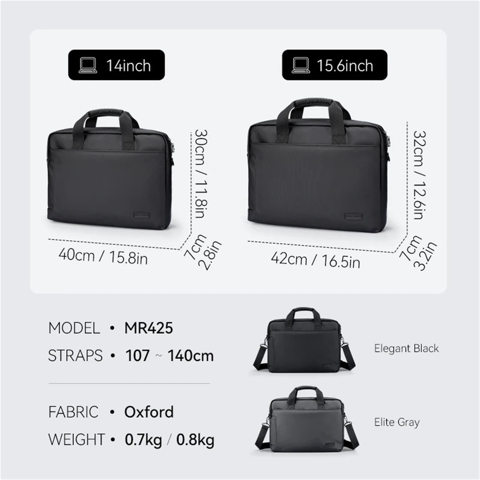 Valigetta 24 Ore Uomo Borsa a mano da lavoro Zaino convertibile for laptop a tracolla for notebook