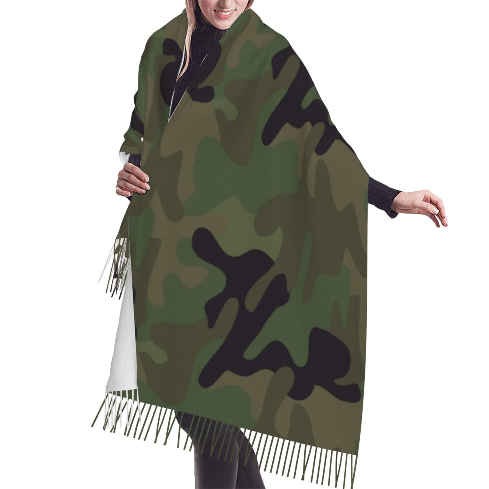 Christian Diorカシミヤ混 迷彩柄カモフラージュストール マフラー Christian Diorカシミヤ混 迷彩柄カモフラージュストール マフラー