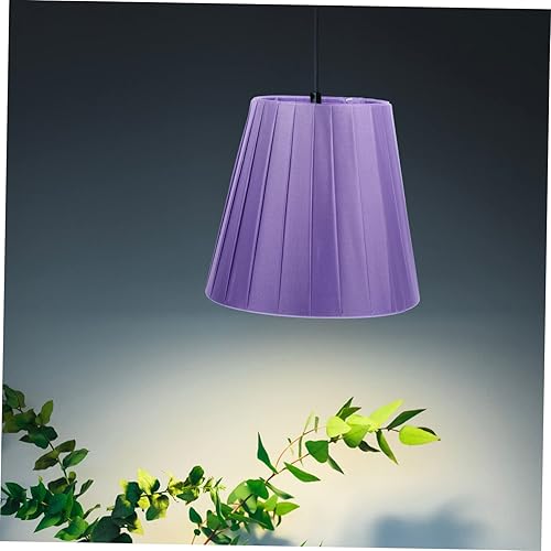 Miniatura 5 de DOITOOL Elegante pantalla para lámpara de pared, pantalla de mimbre, pantalla pequeña con clip, brillo cálido