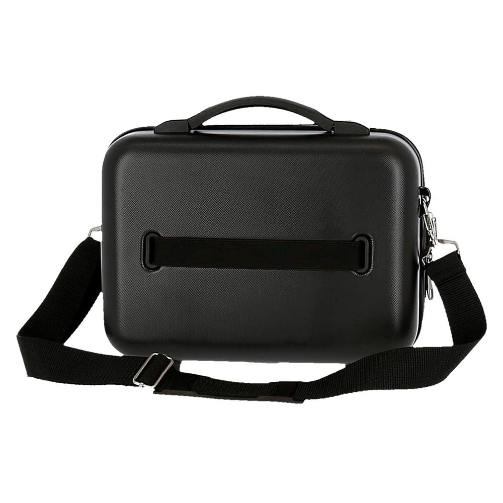 Roll Road Camboya Neceseres de viaje Negro 29x21x15 cms Rígido ABS 9,14L 0,63 kgs