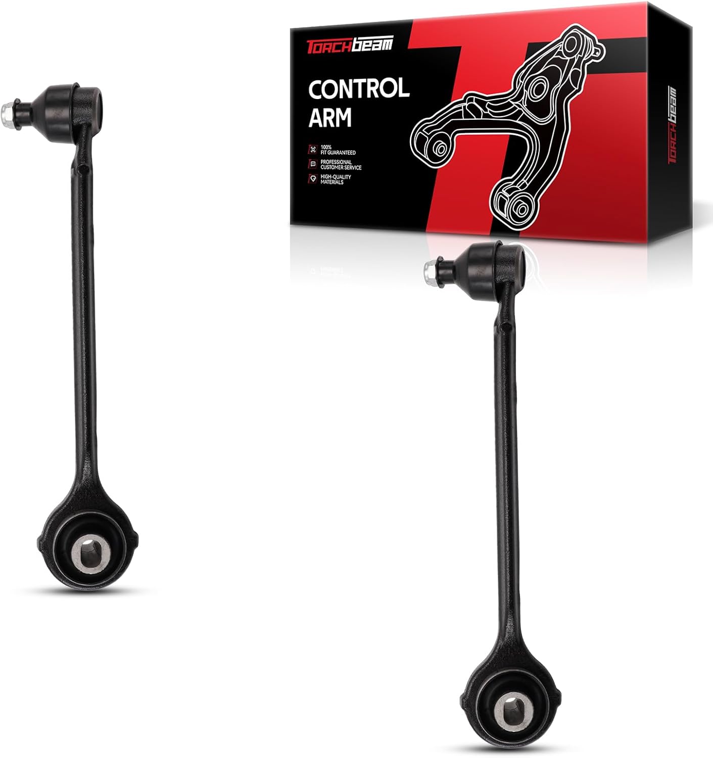 Torchbeam Front Lower Control Arm w/Ball Joint Suspension Kit Replace for Ch-rysler 300 /Do-dge Challenger Charger Magnum Driver & Passenger Side Automotive Replacement Control Arm K620258 2pcs