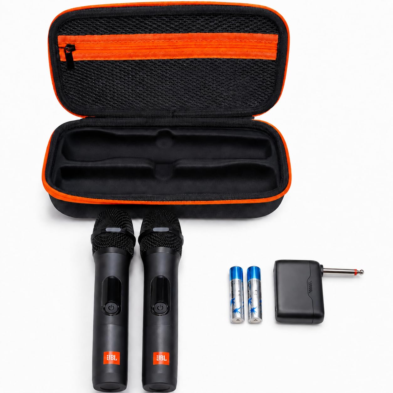JBL ワイヤレスマイク 2本セット レシーバー付き Amazon.co.jp: JBL ワイヤレス2マイクシステム デュアルチャンネル