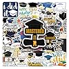 50PCS 2026 Graduation Stickers, Class of 2026 Stickers for Graduation Decorations Grad Cap Diploma Decals for Laptop, Skateboard, Phone Case, Luggage-Congrats Grad Decor for Teens, Adults, Boys, Girls #5