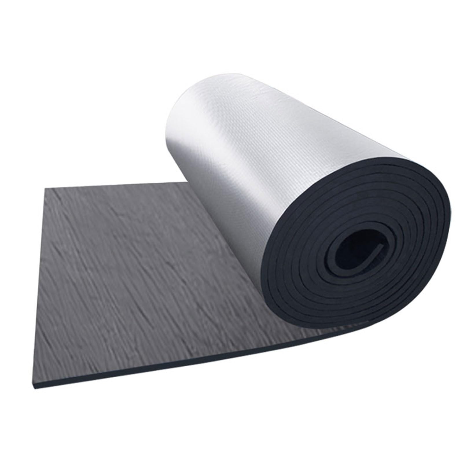 Isolante Termico 5mm Autoadesiva Lamina Isolante per Radiatore, Lamina Termoriflettente Material Nucleo Isolante in Schiuma, Alluminio Isolante Isolamento Termico per Tetti, Pareti, Pavimenti ( Size :