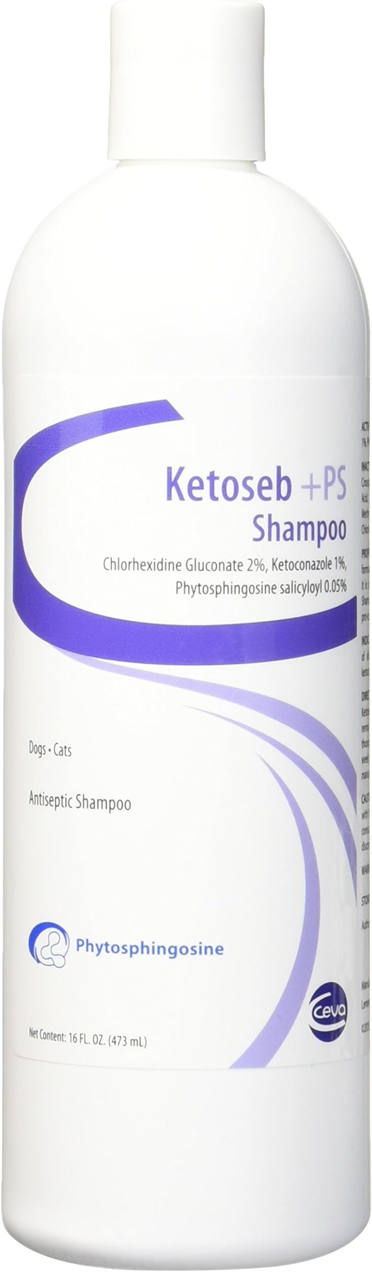 Ketoseb Shampoo +PS, 16 oz