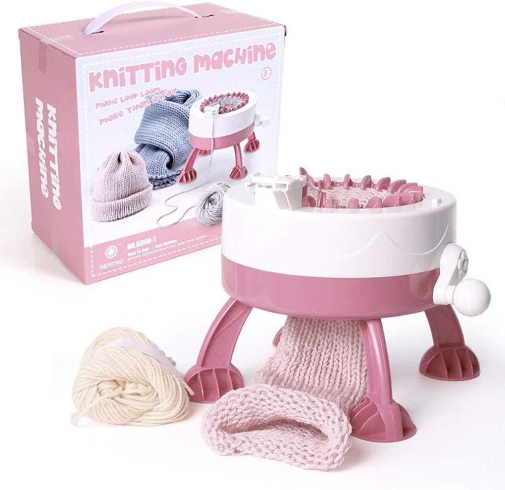 XIRZHIYO Knitting Machine 22 Needles, with Needle Arranging Device